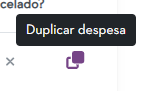 Botão para duplicar uma solicitação antiga